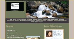 Desktop Screenshot of bartleyfuneralhome.net