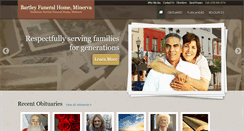 Desktop Screenshot of bartleyfuneralhome.com